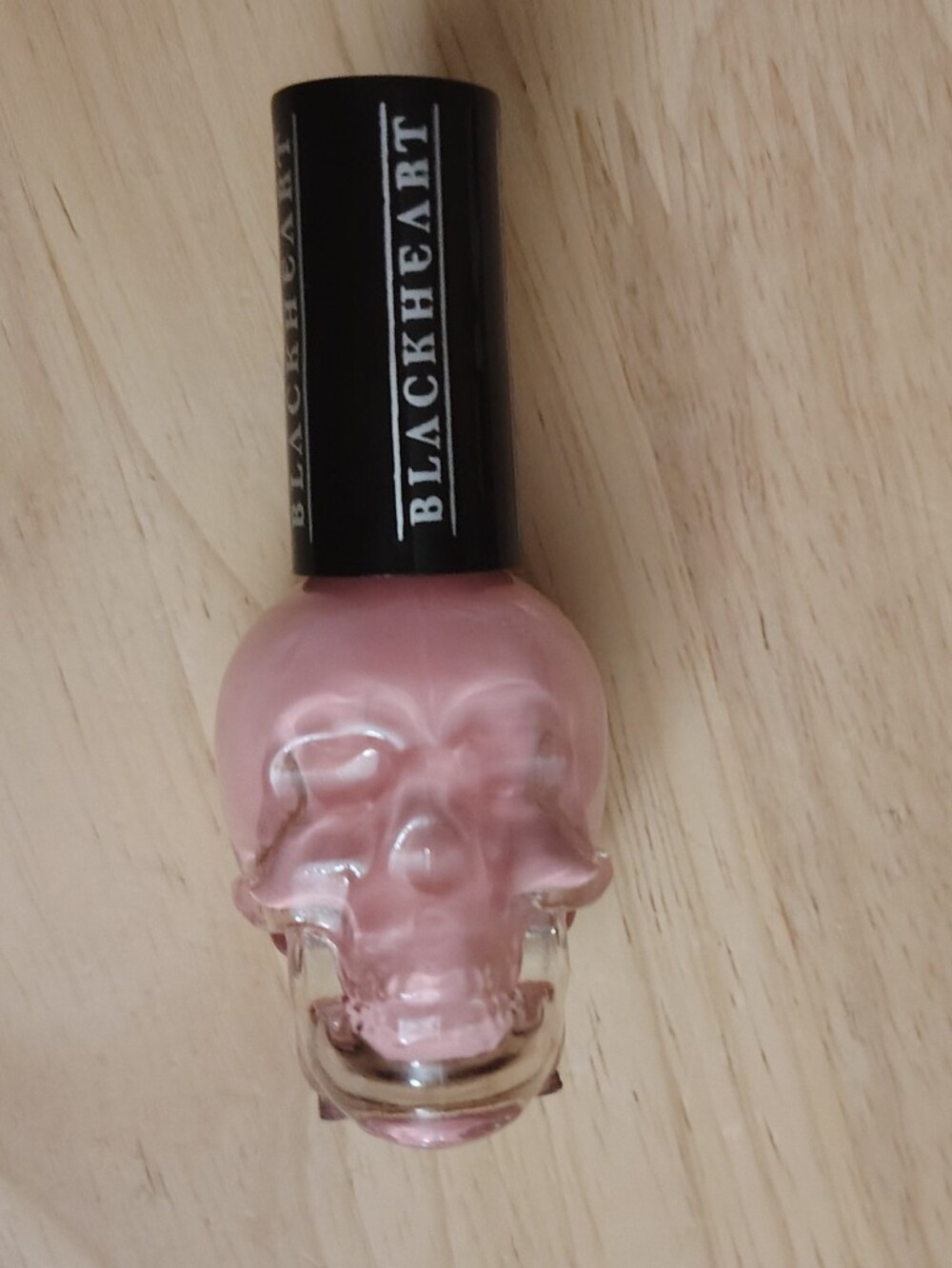 Blackheart Strawberry Milk Pink Skull Bottle Paint